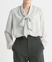 INED CLARO | ランダムドット2WAYボウタイブラウス【セットアップ対応】(シャツ/ブラウス)