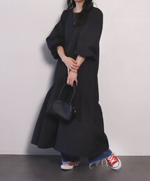 FREAK'S STORE | フクレジャガードティアードマキシワンピース(ワンピース)