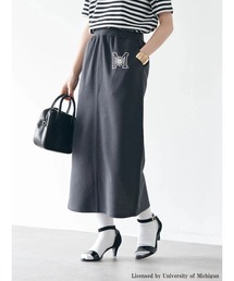 earth music&ecology | 別注 MICHIGAN ミニ裏毛タイトスカート(スカート)