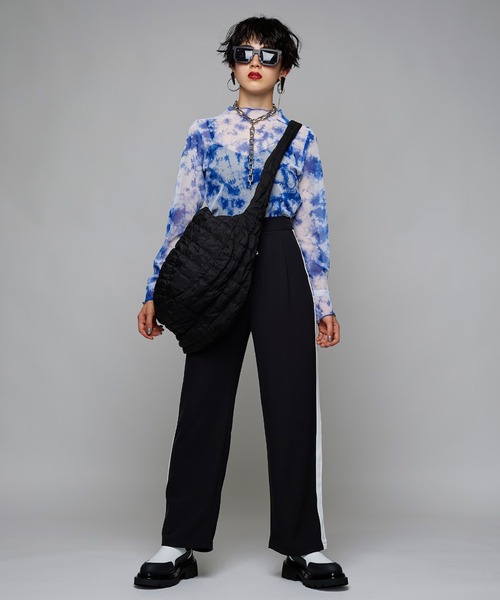 Narcissus（ナルシス）の「【WEBSTORE 限定商品】タイダイシースルートップ（シャツ/ブラウス・レディース・ブルー/グリーン・FREE）」の4枚目の写真