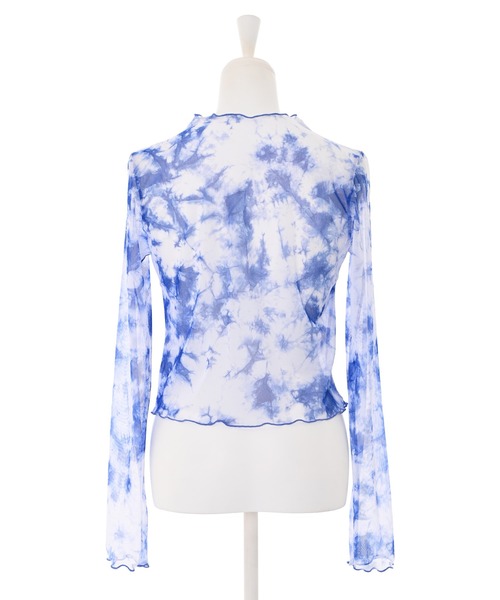 Narcissus（ナルシス）の「【WEBSTORE 限定商品】タイダイシースルートップ（シャツ/ブラウス・レディース・ブルー/グリーン・FREE）」の11枚目の写真