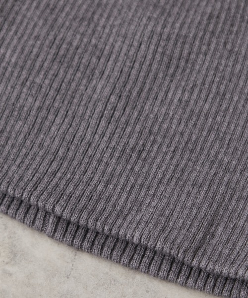 CIAOPANIC TYPY(チャオパニックティピー)の「リブニット帽(ニットキャップ/ビーニー・レディース・アイボリー/ブラック/グレー・ONE SIZE)」の13枚目の写真