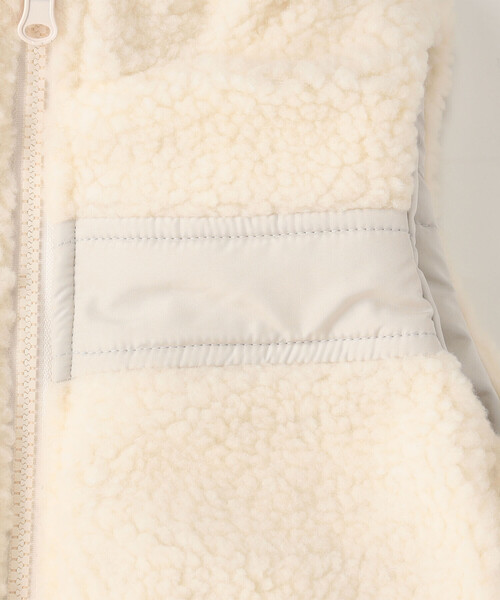 COMME CA ISM（コムサイズム）の「リバーシブル　中綿ベスト（ダウンベスト・キッズ・アイボリー/ブラウン/ブラック・150cm/120cm/130cm/100cm/140cm/110cm）」の15枚目の写真