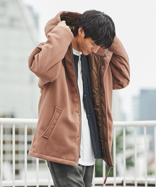 coen（コーエン）の「メルトンフードブルゾン（ブルゾン）」 - WEAR