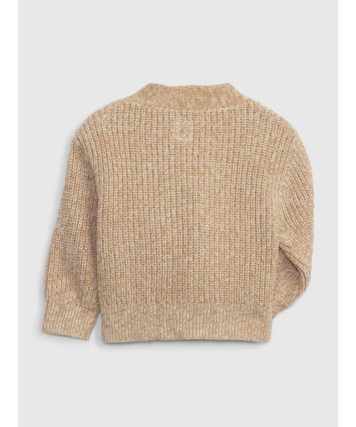 GAP（ギャップ）の「ブラナンベア ポケットセーターカーディガン (ベビー)（カーディガン/ボレロ・キッズ・オフホワイト/グレー/ブラウン・3-6M/6-12M/12-18M/18-24M）」の6枚目の写真