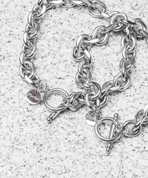 Pledge（プレッジ）の「【Pledge】Antique design chain bracelet 2P（ブレスレット）」