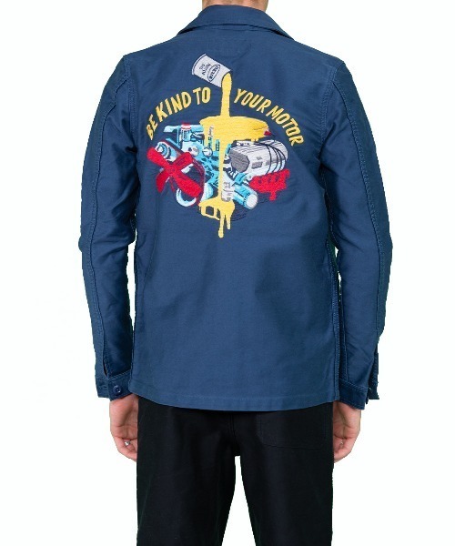 新品 DEUS EX MACHINA × NAITO KEI ワークジャケット Jackets | Deus Ex Machina| Naito Chore Jacket – Deus Ex
