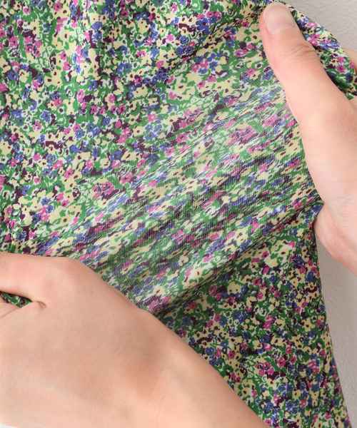 SLOBE citron.(スローブシトロン)の「SLOBE citron.パターンレギンス(レギンス/スパッツ・レディース・ブラック/イエロー・FREE)」の7枚目の写真