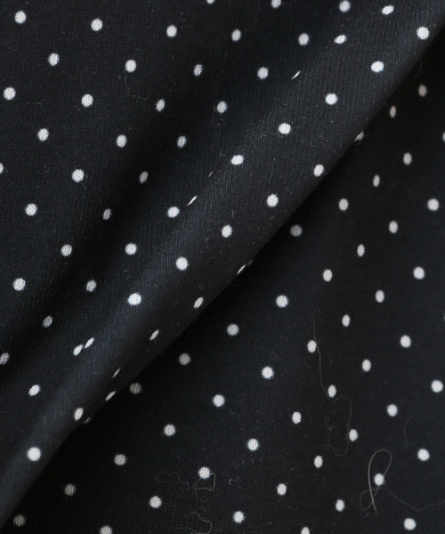 SLOBE citron.(スローブシトロン)の「SLOBE citron.パターンレギンス(レギンス/スパッツ・レディース・ブラック/イエロー・FREE)」の9枚目の写真