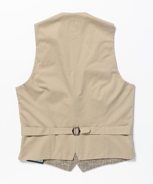 BEAMS F（ビームスエフ）の「LARDINI / メランジ ホップサックジレ