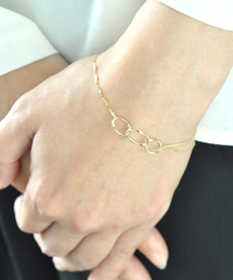 agete | K10ブレスレット（10152114032）(ブレスレット)