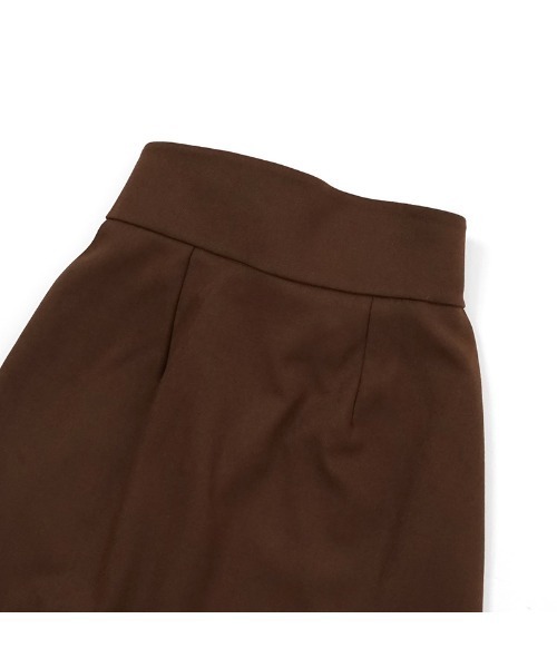 flower（フラワー）の「バックリボンスカート（スカート・レディース・ブラウン/アイボリー・FREE）」の12枚目の写真