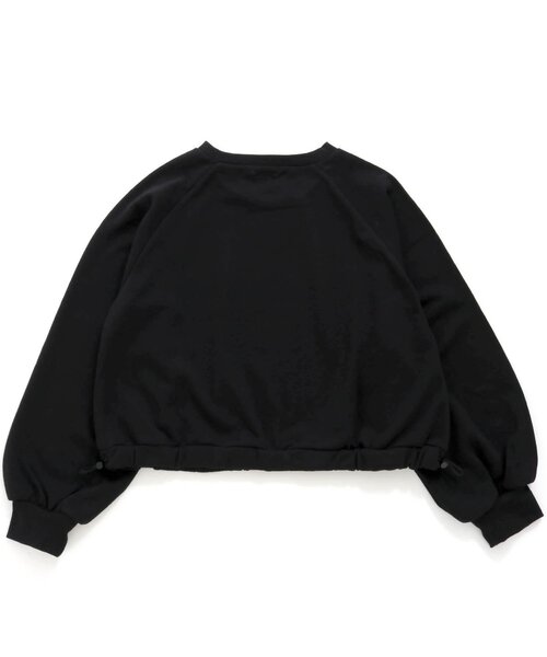 algy(アルジー)の「裾ドロストトレーナー(スウェット・キッズ・オフホワイト/サックスブルー/ブラック・SMALL/X-SMALL/XX-SMALL/MEDIUM)」の9枚目の写真