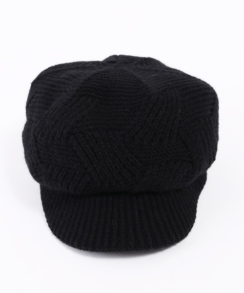 PHILLY（フィリー）の「ニットキャスケット（キャスケット・レディース・アイボリー/ブラック・FREE）」の7枚目の写真