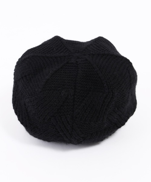 PHILLY（フィリー）の「ニットキャスケット（キャスケット・レディース・アイボリー/ブラック・FREE）」の9枚目の写真