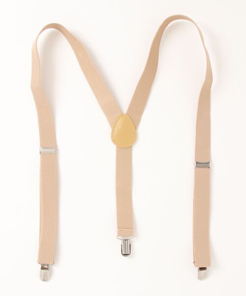 TONE SELECT GOODS（トーンセレクトグッズ）の「【float】ゴム 幅広 サスペンダー（サスペンダー・レディース・ネイビー/ベージュ/ブラウン/ホワイト/ブラック/ブルーグレー/ワイン/カーキ・FREE）」の6枚目の写真
