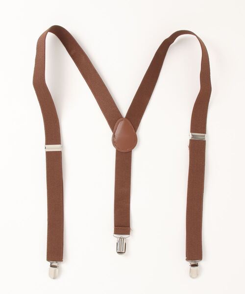 TONE SELECT GOODS（トーンセレクトグッズ）の「【float】ゴム 幅広 サスペンダー（サスペンダー・レディース・ネイビー/ベージュ/ブラウン/ホワイト/ブラック/ブルーグレー/ワイン/カーキ・FREE）」の5枚目の写真