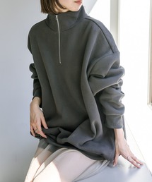 mystic | ハーフZIPスウェット(スウェット)