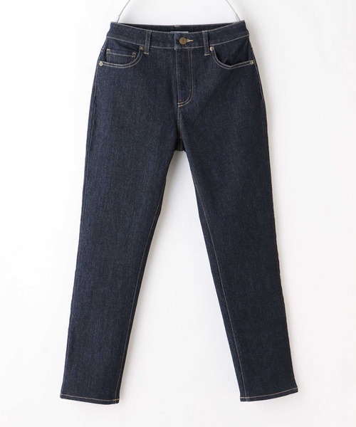 Honeys（ハニーズ）の「デニムスキニー（股下６７ｃｍ）（デニムパンツ・レディース・ライトインディゴブルー/ワンウォッシュ/ブルー/ブラック・SS/S/M/L/LL）」の8枚目の写真