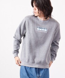 BLUE HAMHAM ブルーハムハム 裏起毛スウェットトレーナー