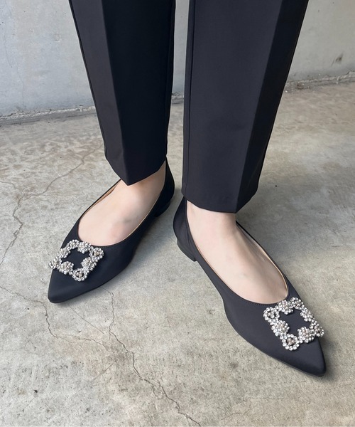 prose verse（プロズヴェール）の「パールビジューフラットパンプス（パンプス・レディース・ブラック系その他/ブラック/ブルー/ブラック系その他2/ブルー系その他・LARGE/SMALL/X-LARGE/MEDIUM）」の8枚目の写真