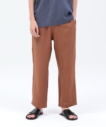 リネン混 イージーパンツ LINEN/RAYON EASY PANTS