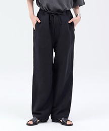 リネン混 イージーパンツ LINEN/RAYON EASY PANTS