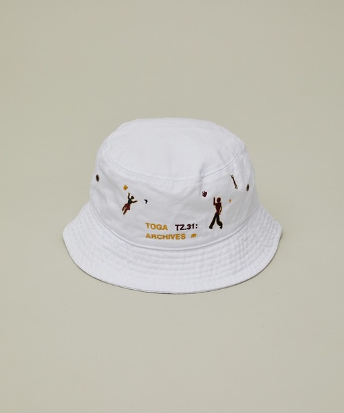 TOGA（トーガ）の「【TOGA(トーガ)】エンブロイダリーバケットハット