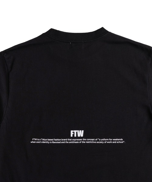 FTW(エフティダブリュー)の「FTW STANDARD LOGO L/S TEE(Tシャツ/カットソー・メンズ・グレー/ホワイト/ブラック/ライトパープル・SMALL/MEDIUM/LARGE)」の8枚目の写真