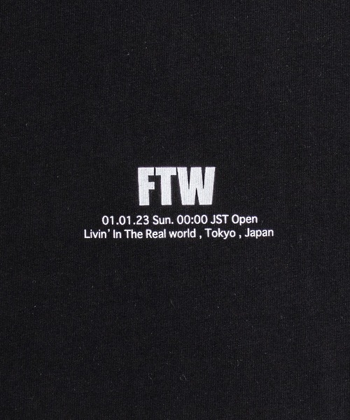 FTW(エフティダブリュー)の「FTW STANDARD LOGO L/S TEE(Tシャツ/カットソー・メンズ・グレー/ホワイト/ブラック/ライトパープル・SMALL/MEDIUM/LARGE)」の9枚目の写真