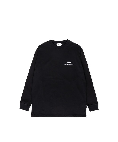FTW(エフティダブリュー)の「FTW STANDARD LOGO L/S TEE(Tシャツ/カットソー・メンズ・グレー/ホワイト/ブラック/ライトパープル・SMALL/MEDIUM/LARGE)」の5枚目の写真
