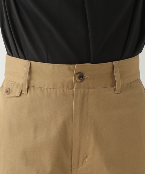 A part by（アパートバイ）の「チノワイドストレートパンツ（チノパンツ・レディース・ブラック/キャメル・LARGE/MEDIUM）」の21枚目の写真