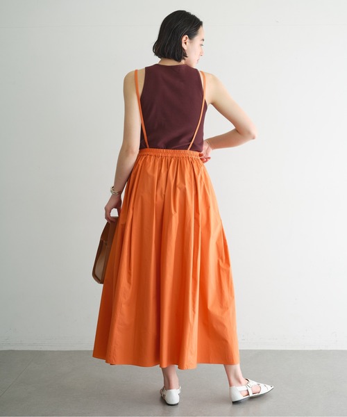GALLARDAGALANTE（ガリャルダガランテ）の「ボリュームコットンスカート（スカート・レディース・ブラック/オレンジ・FREE）」の11枚目の写真