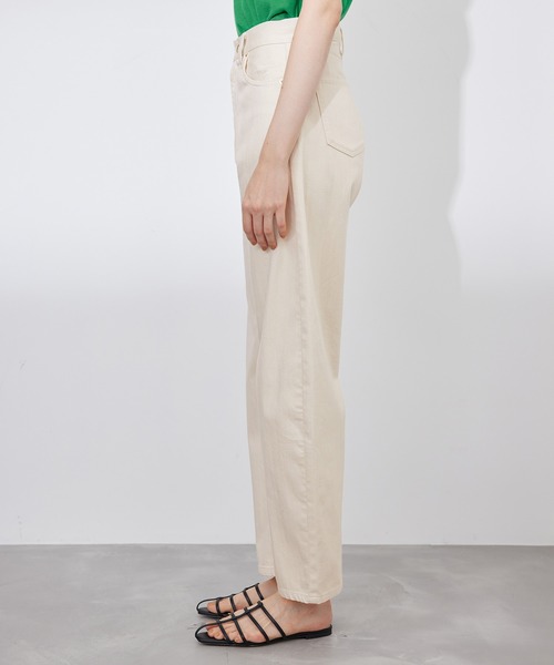 ROPE'（ロペ）の「【洗える】カーブラインカラーチノデニムパンツ（チノパンツ・レディース・ピンク系その他2/クリーム・36/38）」の20枚目の写真