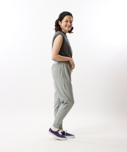 Champion(チャンピオン)の「【Champion/チャンピオン】レディース リバースウィーブ(R) ロングパンツ(その他パンツ・レディース・ネイビー/ブラック/ベージュ系その他3/グレー・MEDIUM/LARGE)」の10枚目の写真