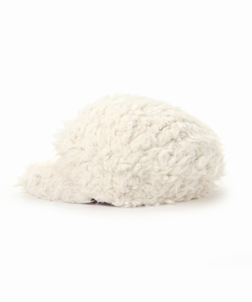 JOURNAL STANDARD（ジャーナルスタンダード）の「【HOUSE OF LAFAYETTE】フィッシャーマンフェイクファー：帽子（キャスケット・レディース・アイボリー・FREE）」の3枚目の写真