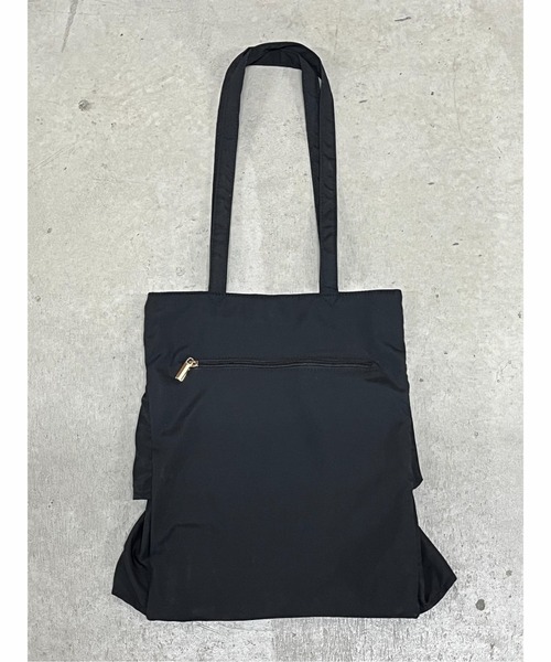 one way（ワンウェイ）の「ティアードフリルトート（トートバッグ・レディース・ブラック/ベージュ/ライトピンク/ライトブルー/イエロー・FREE）」の10枚目の写真