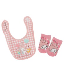 【 sanrio 】 ベビーセット マイメロディ (ビブ&ソックス)