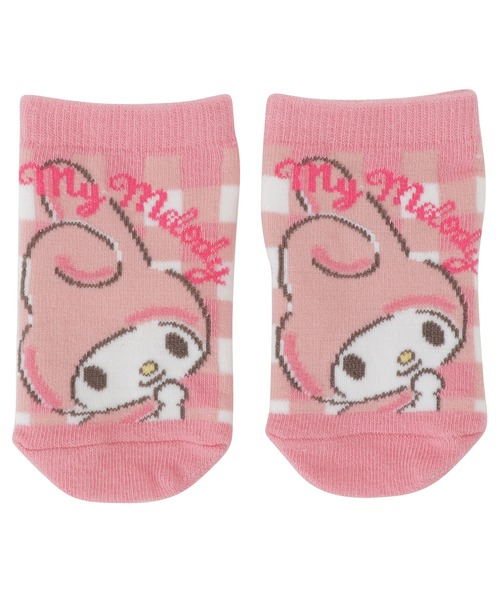 sanrio(サンリオ)の「【 sanrio 】 ベビーセット マイメロディ (ビブ&ソックス)(スタイ/よだれかけ・レディース・ピンク系その他/ピンク系その他2・FREE)」の4枚目の写真