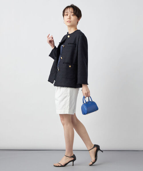 NOLLEY'S（ノーリーズ）の「コットンベースツイードジャケット（ノー