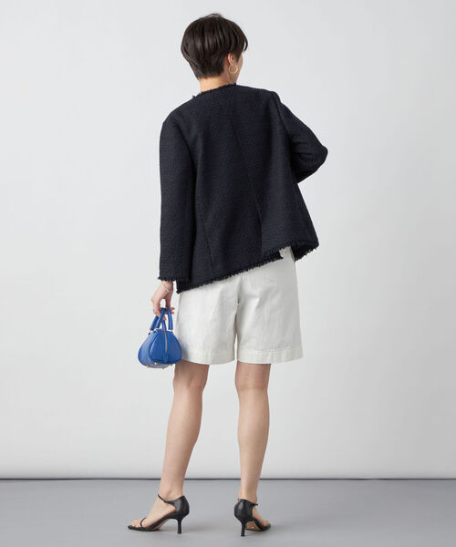 ★新品★ NOLLEY'S ノーリーズ コットンベース ツイード ジャケット NOLLEY'S（ノーリーズ）の「コットンベースツイードジャケット