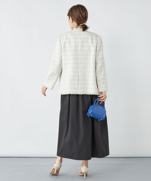 ★新品★ NOLLEY'S ノーリーズ コットンベース ツイード ジャケット NOLLEY'S（ノーリーズ）の「コットンベースツイードジャケット