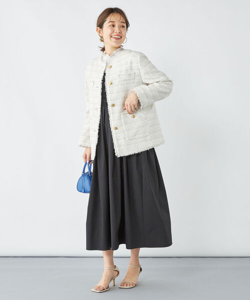 NOLLEY'S（ノーリーズ）の「コットンベースツイードジャケット（ノー