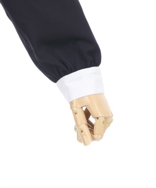 axes femme POETIQUE（アクシーズファムポエティック）の「メッセージリボンビッグ襟ワンピース（ワンピース・レディース・ブルー/ピンク/ブラック・MEDIUM）」の17枚目の写真