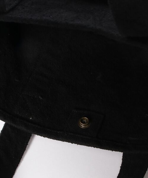 SETTO（セット）の「DAILY　TOTE：倉敷帆布トートバッグ（トートバッグ・レディース・ホワイト/ブラック・M/S）」の9枚目の写真