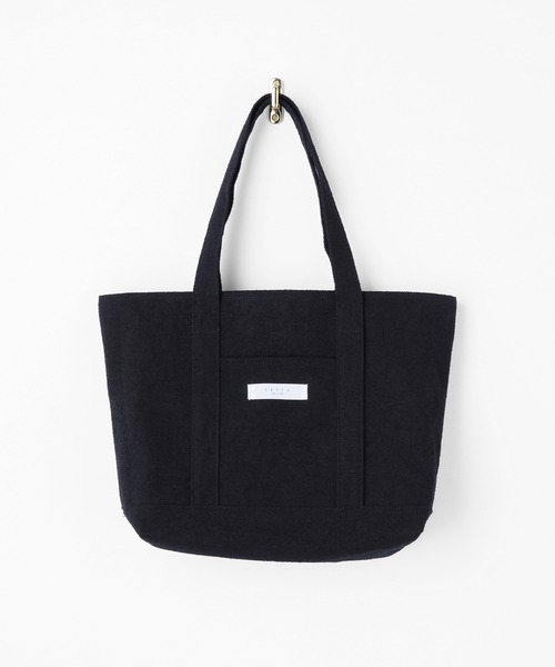 SETTO（セット）の「DAILY　TOTE：倉敷帆布トートバッグ（トートバッグ・レディース・ホワイト/ブラック・M/S）」の2枚目の写真