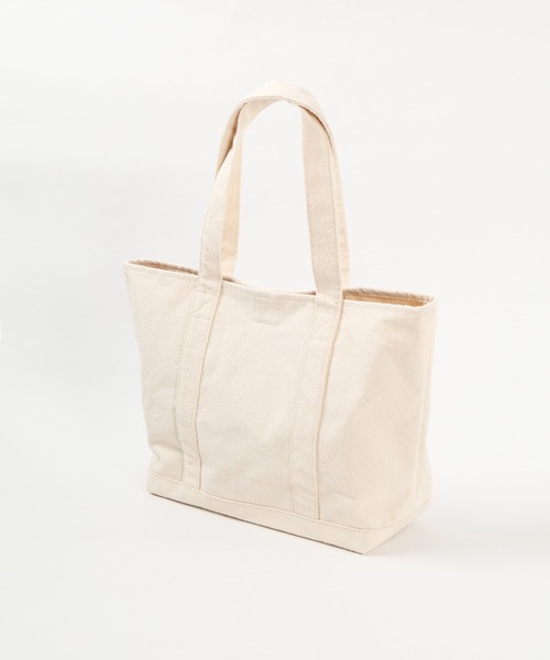 SETTO（セット）の「DAILY　TOTE：倉敷帆布トートバッグ（トートバッグ・レディース・ホワイト/ブラック・M/S）」の8枚目の写真