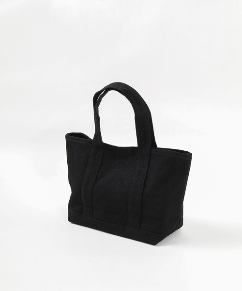 SETTO（セット）の「DAILY　TOTE：倉敷帆布トートバッグ（トートバッグ・レディース・ホワイト/ブラック・M/S）」の12枚目の写真