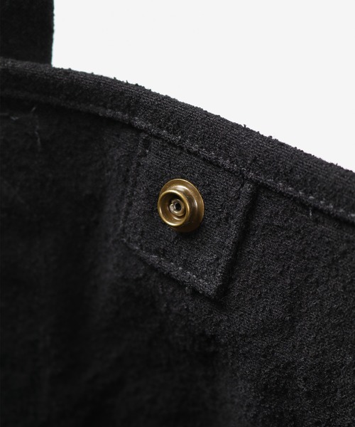 SETTO（セット）の「DAILY　TOTE：倉敷帆布トートバッグ（トートバッグ・レディース・ホワイト/ブラック・M/S）」の3枚目の写真