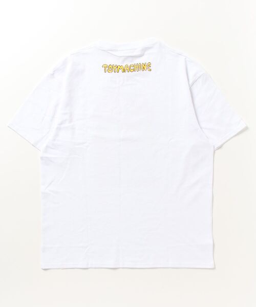 TOY　MACHINE（トイ　マシーン）の「【ムラサキスポーツ別注】TOY MACHINE/トイマシーン オーバーサイズ フロントプリントTシャツ/グラフィックT クルーネックTシャツ MTMSDST8（Tシャツ/カットソー・メンズ・カーキ/ホワイト系その他3/ブラック系その他4・M/L/XL）」の21枚目の写真